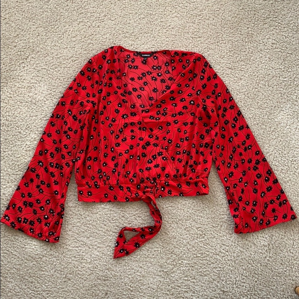 V neck blouse from Express